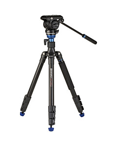 BENRO KIT TRIPODE TRAVEL VIDEO ALUMINIO AERO 4 PRO