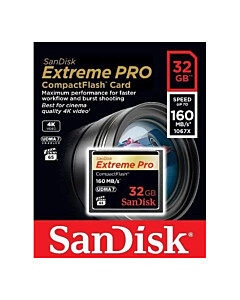 SANDISK TARJETA CF EXTREME PRO-32GB-160MB UDMA