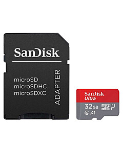 SANDISK TARJETA ULTRA MICRO SDHC UHS-I 32GB-120MB/s + ADAPTADOR