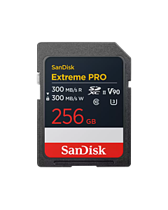 SANDISK TARJETA SD EXTREME PRO 8K V90 SDXC UHS-Il 300M/S 256 casanova foto