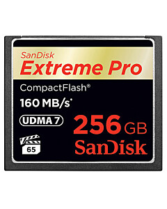 SANDISK TARJETA CF EXTREME PRO-256GB-160MB UDMA
