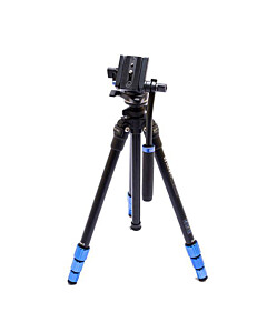 BENRO KIT TRIPODE VIDEO SLIM ALUMINIO CON ROTULA S2C