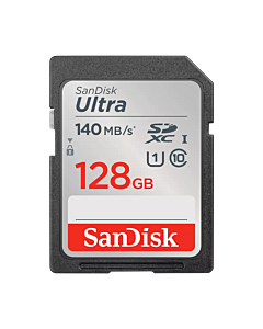 SANDISK TARJETA ULTRA SDXC UHS-I 128GB-140MB/s C10,U1