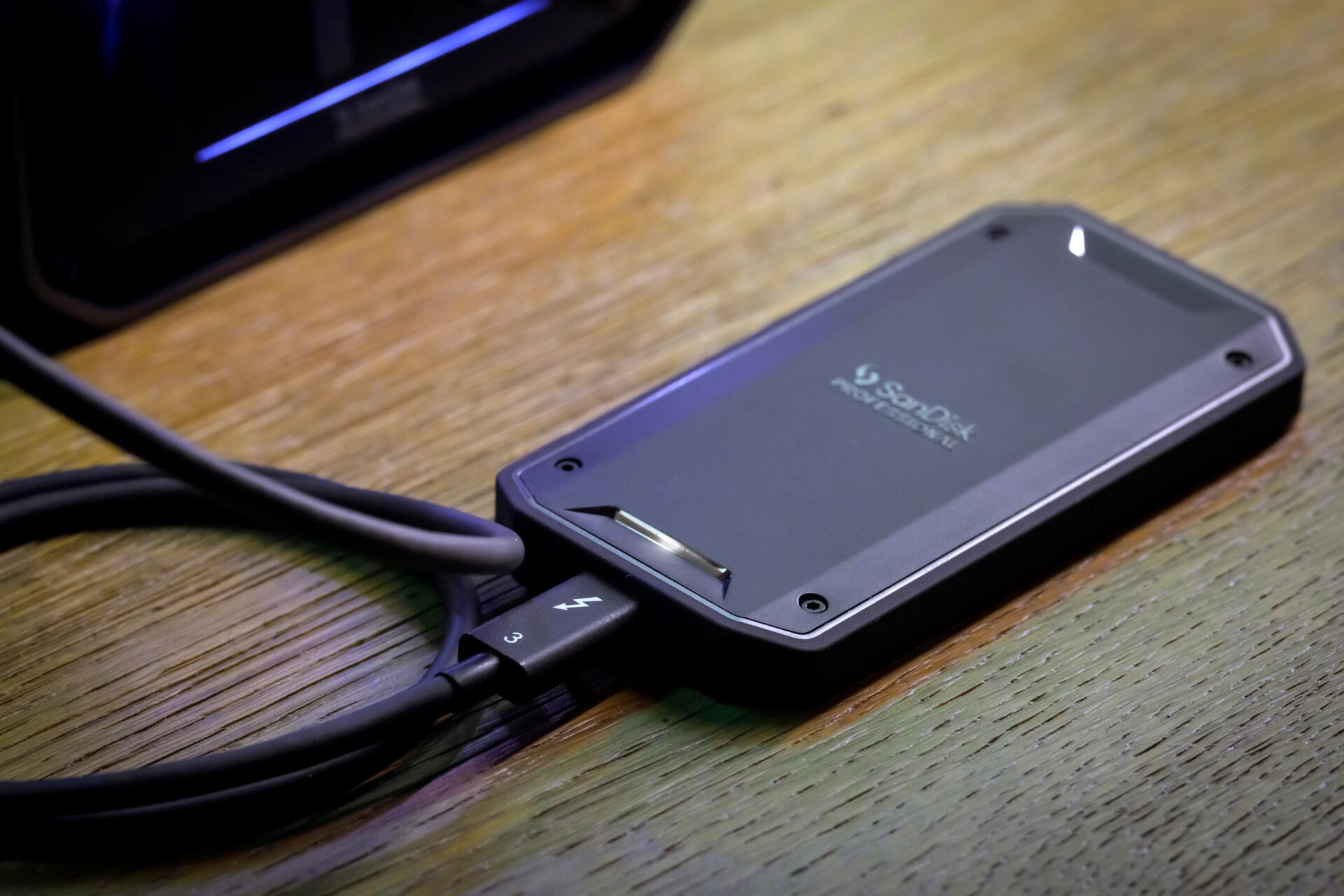 pro-g40 ssd en uso