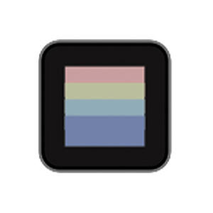 icono atomos false color