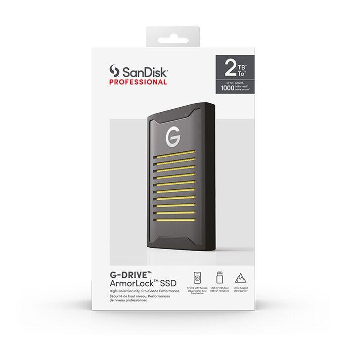 g-drive armorlock ssd packaging