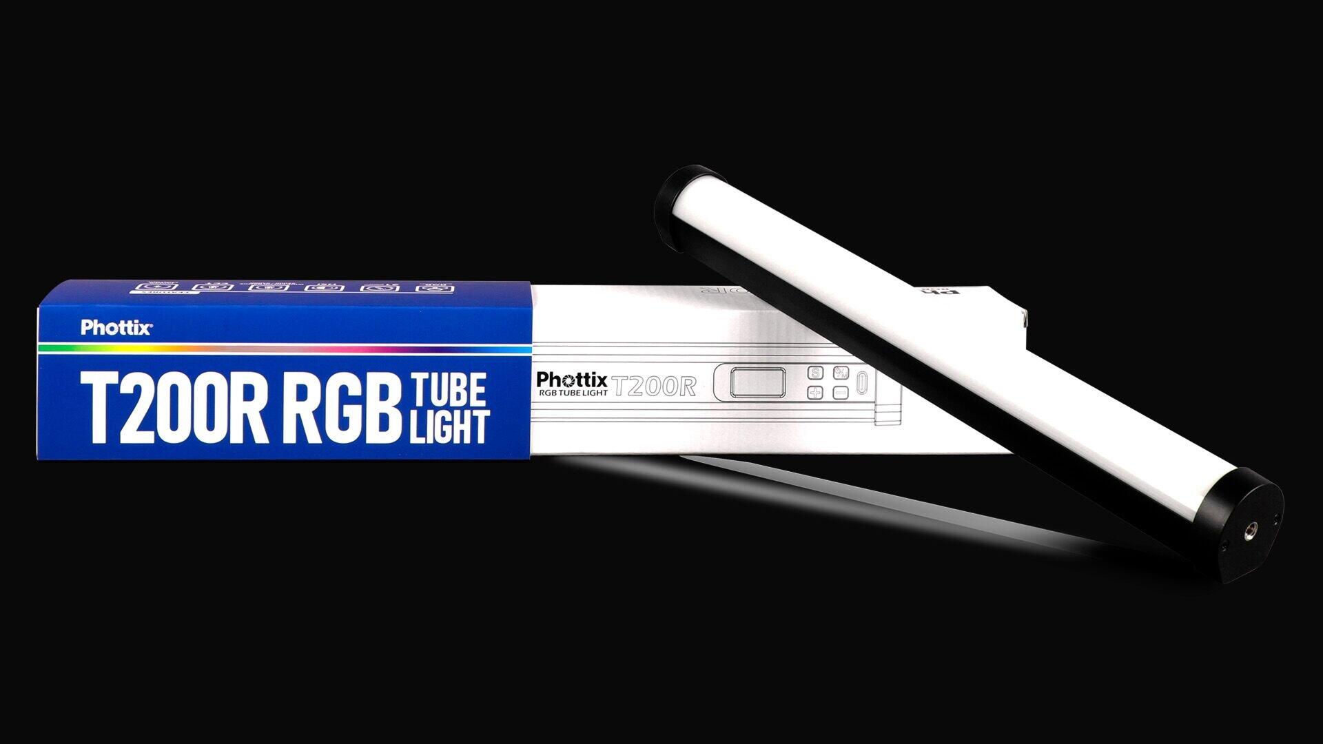 Phottix tubo LED RGB T200R